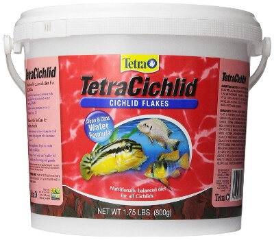 tetracichlid balanced diet flakes