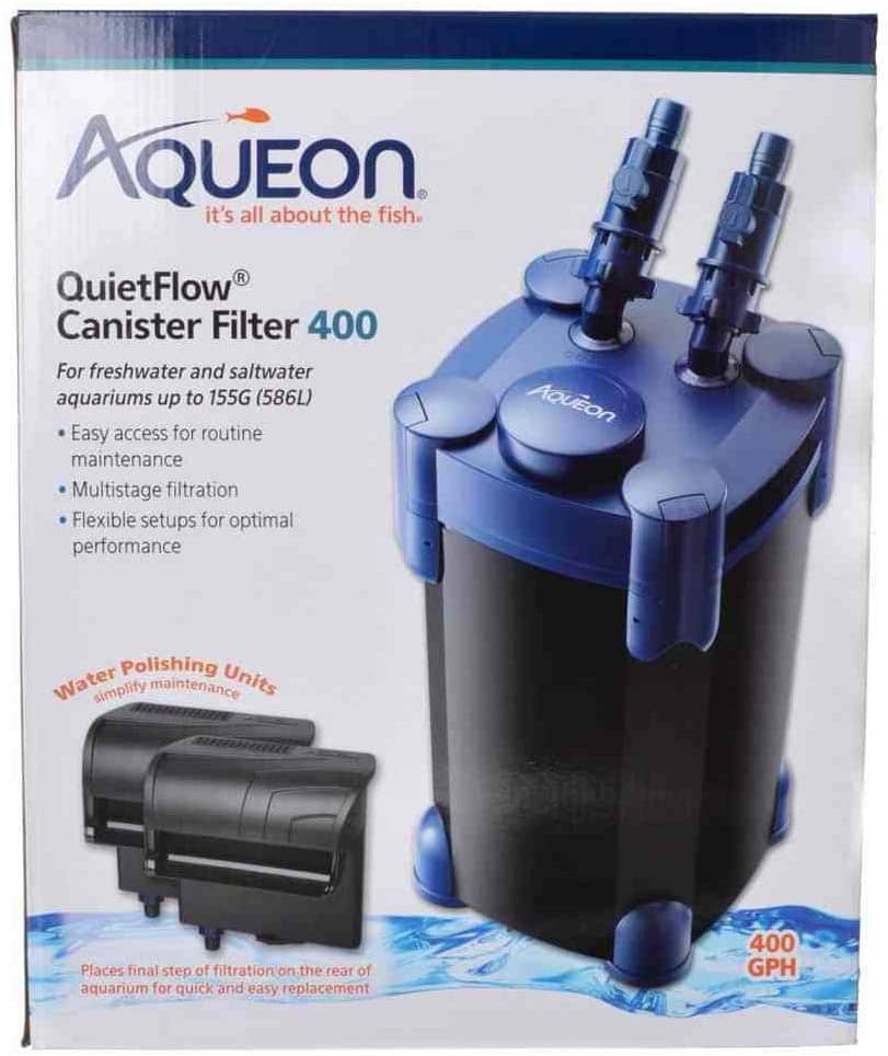 aqueon quietflow canister filter 400 gph