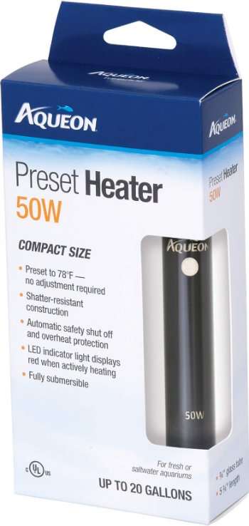 Aqueon Preset Aquarium heater Preview