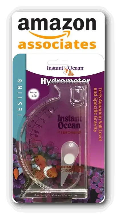 Instant Ocean SeaTest Hydrometer Amazon Association Link