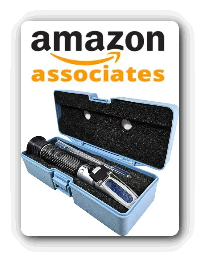 Salinity Refractometer for Seawater Aquarium Amazon Association Link