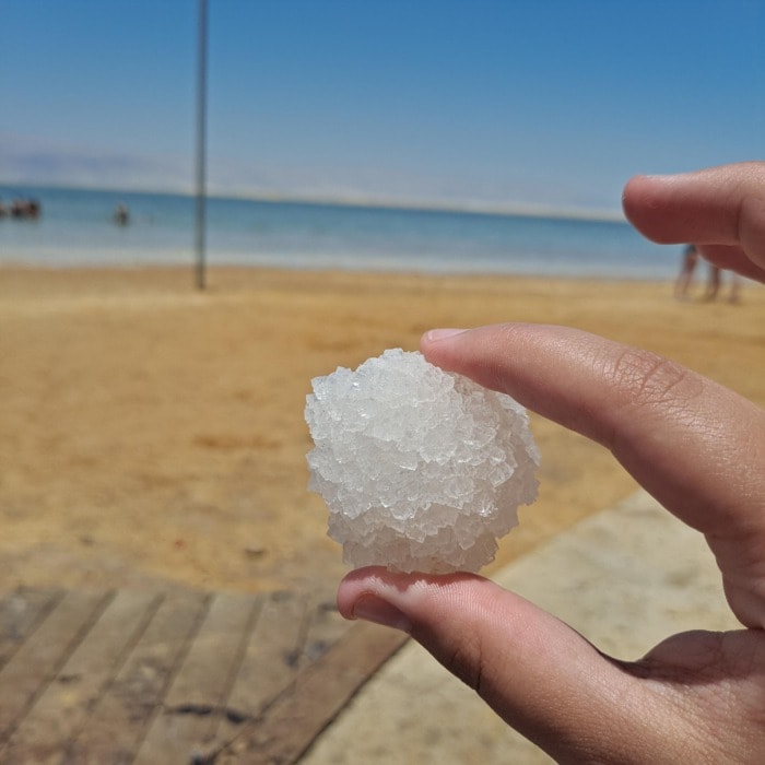 Ball of sea salt