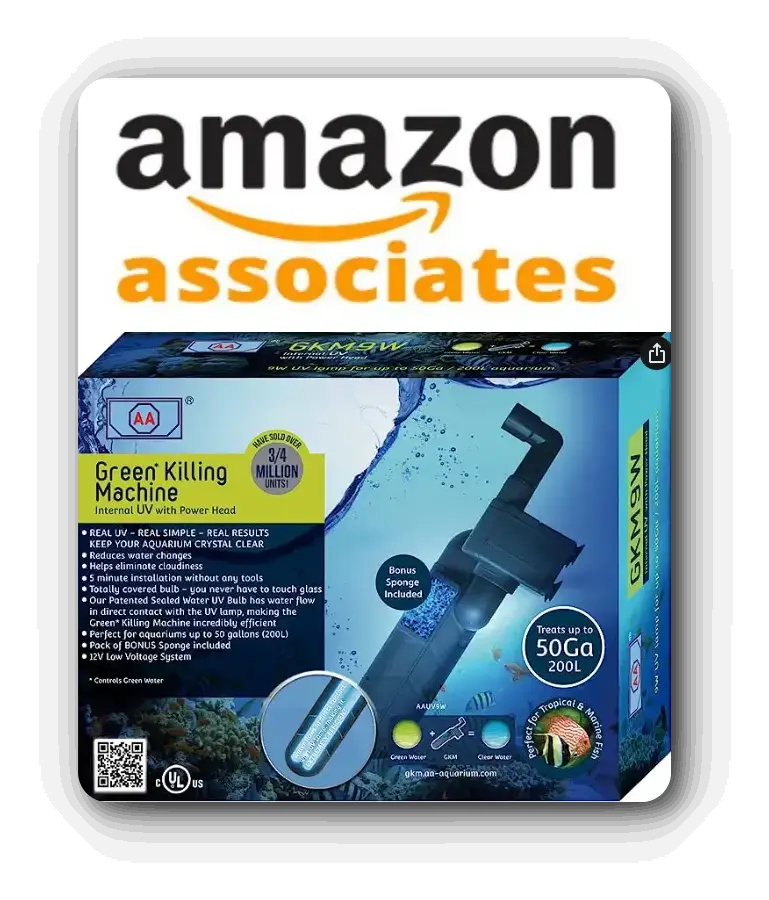 Internal UV for Aquariums Amazon Associates Link