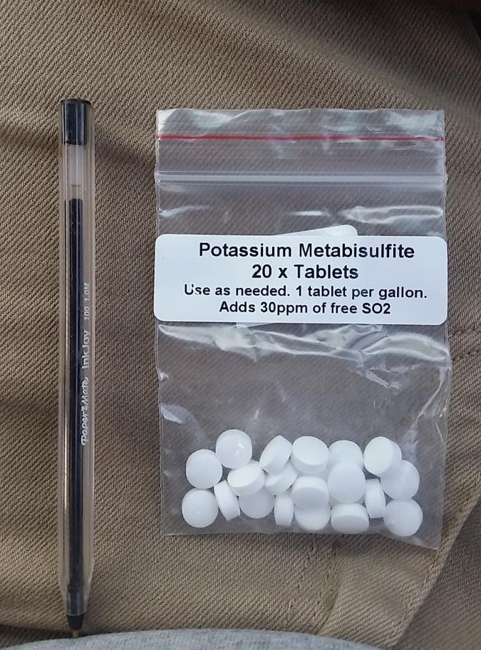potassium metabisulfite