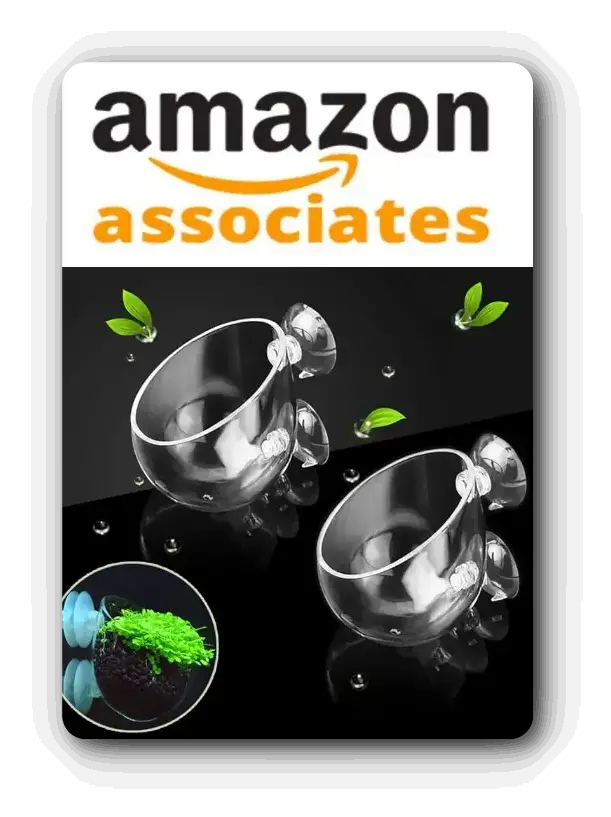 Crystal Glass Aquatic Plant Amazon Associates Link