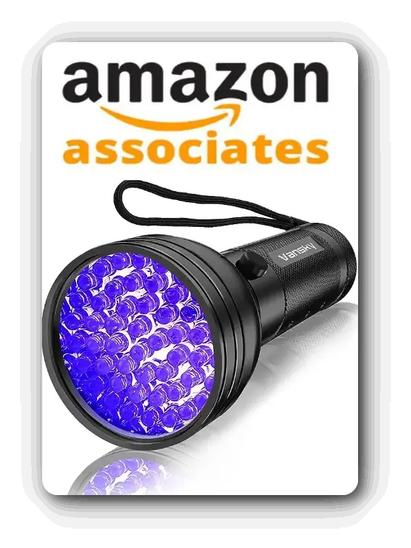 Vansky UV Flashlight Black Light Amazon Associates Link