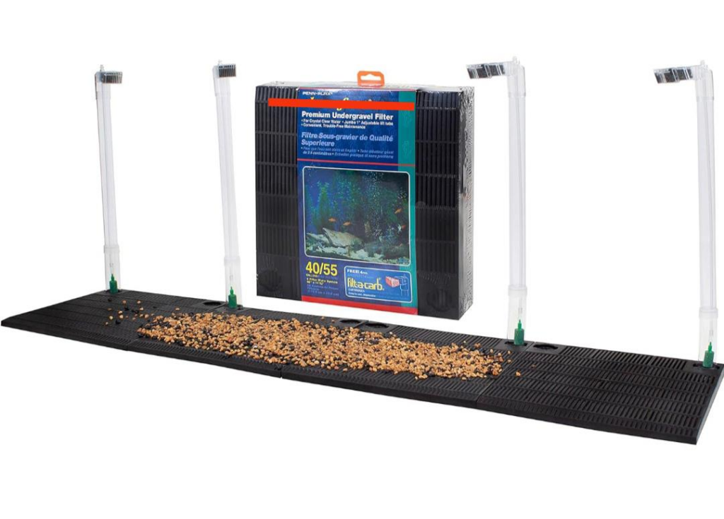 Undergravel filtration system