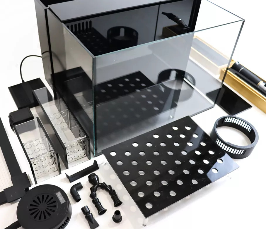 Ann Aquarium starter kit on a white background.