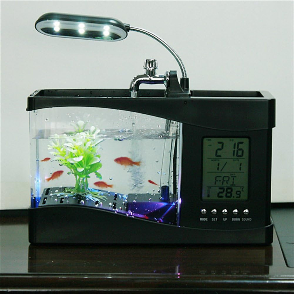 Digital Aquarium Clock Organizer