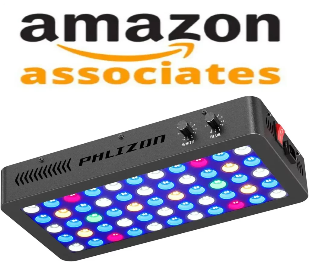 Phlizon 165W Dimmable Full Spectrum Aquarium LED