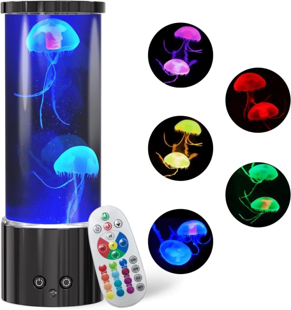 17 Color Dimmable LED Jellyfish Lamp (L)