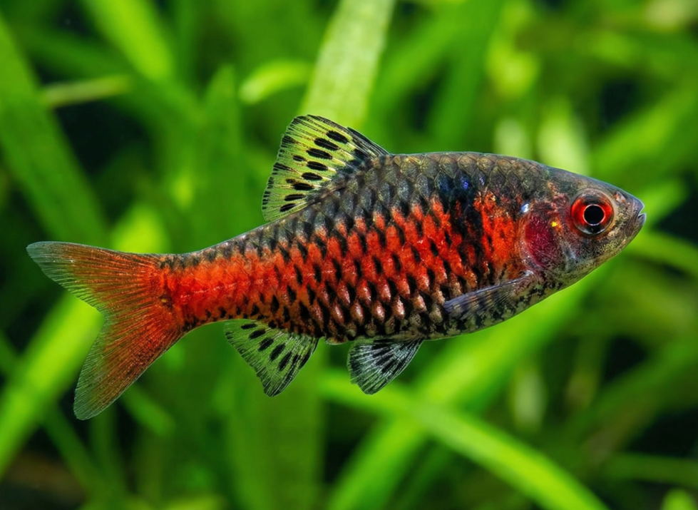 You can enjoy time with your Odessa Barb for up to six years with optimal care 