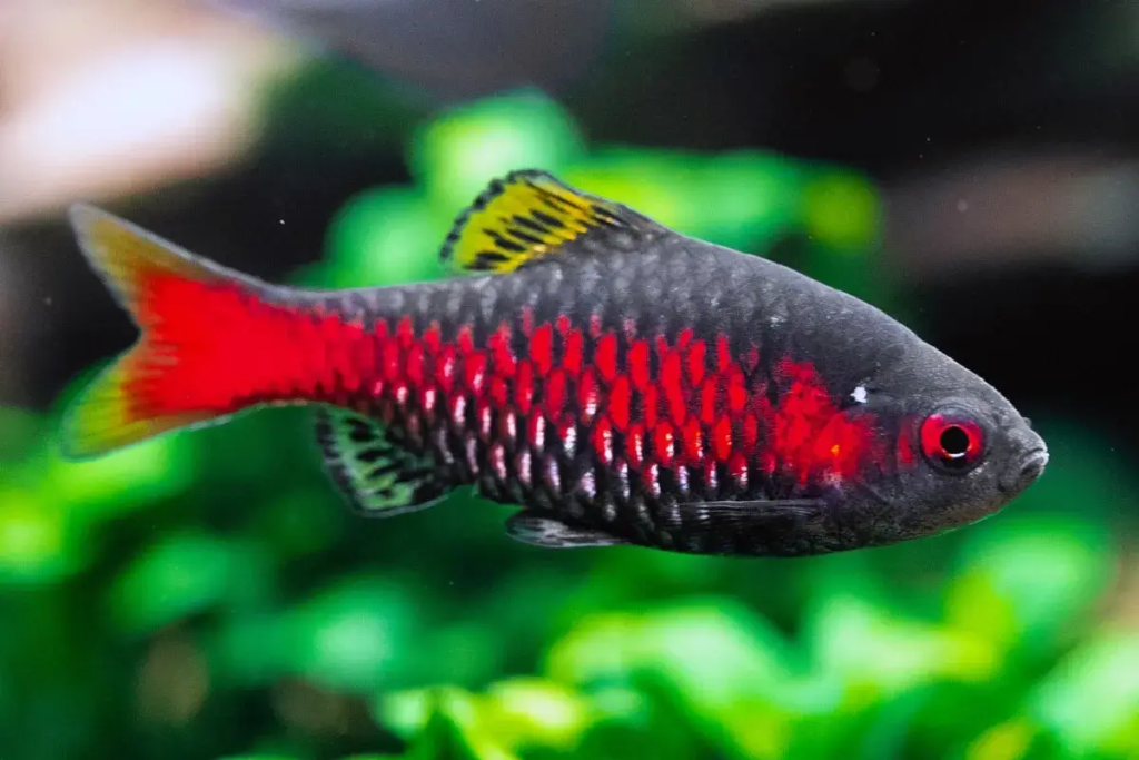 Odessa Barb is a visually stunning Barb variant 