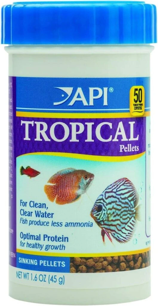 Sinking pellets are the best staples for bottom-dwellers Found On Amazon